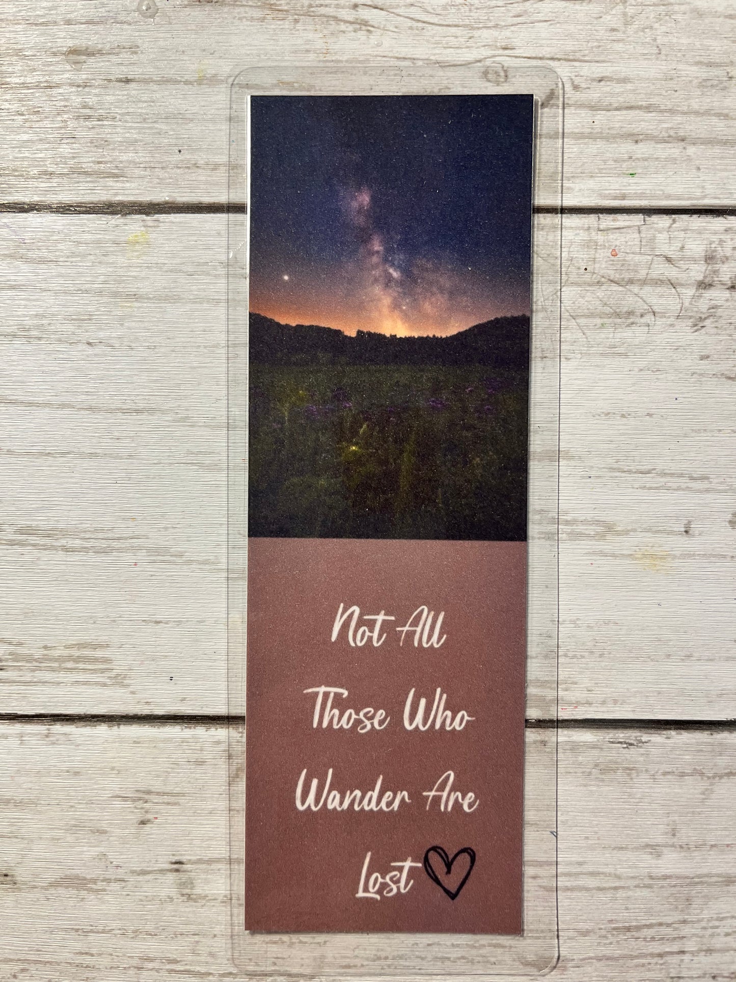 Not All Those Who Wander Are Lost Laminated Bookmark