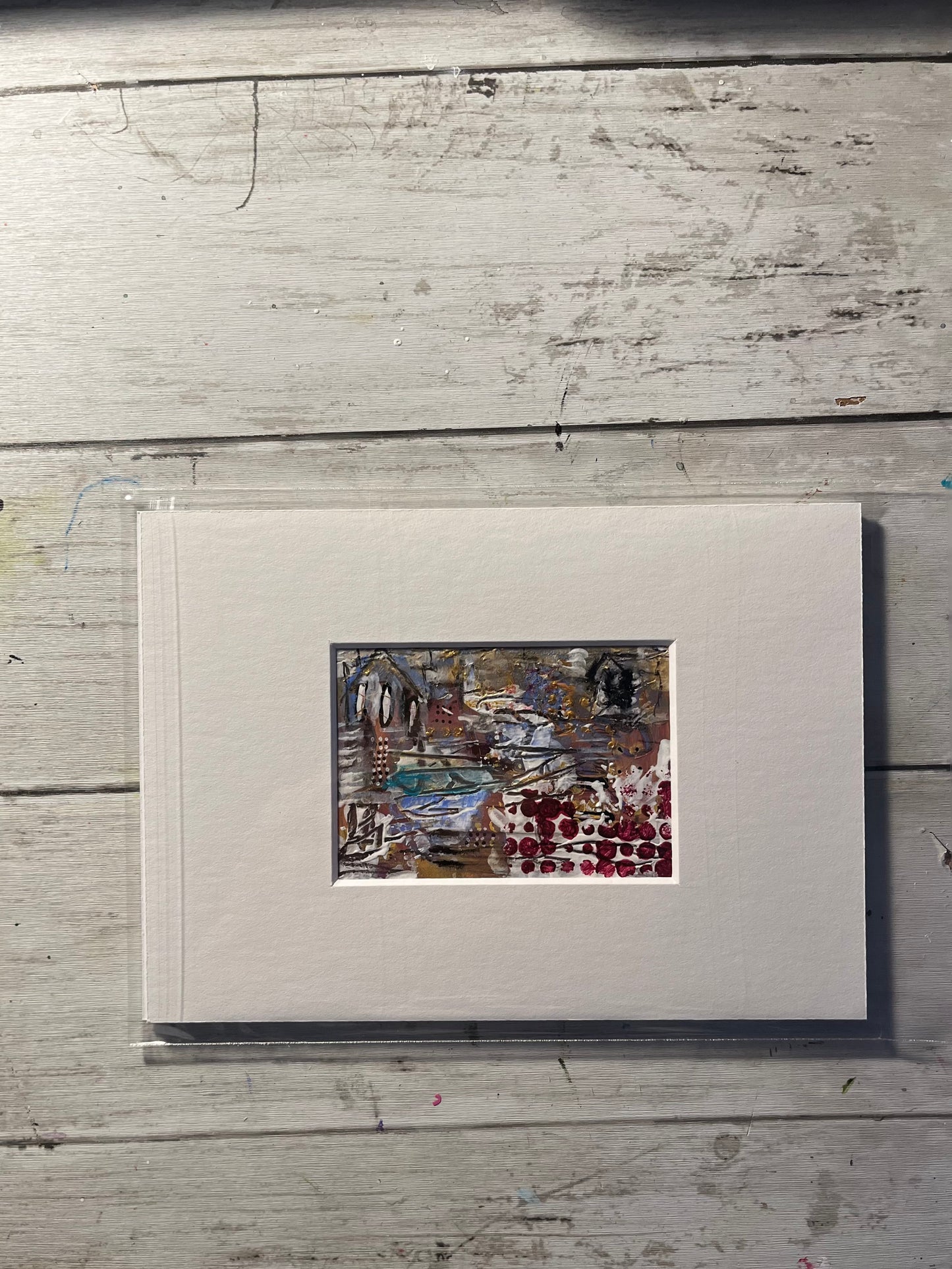 Original ACEO Painting 2 of 4 in Nostalgia Series