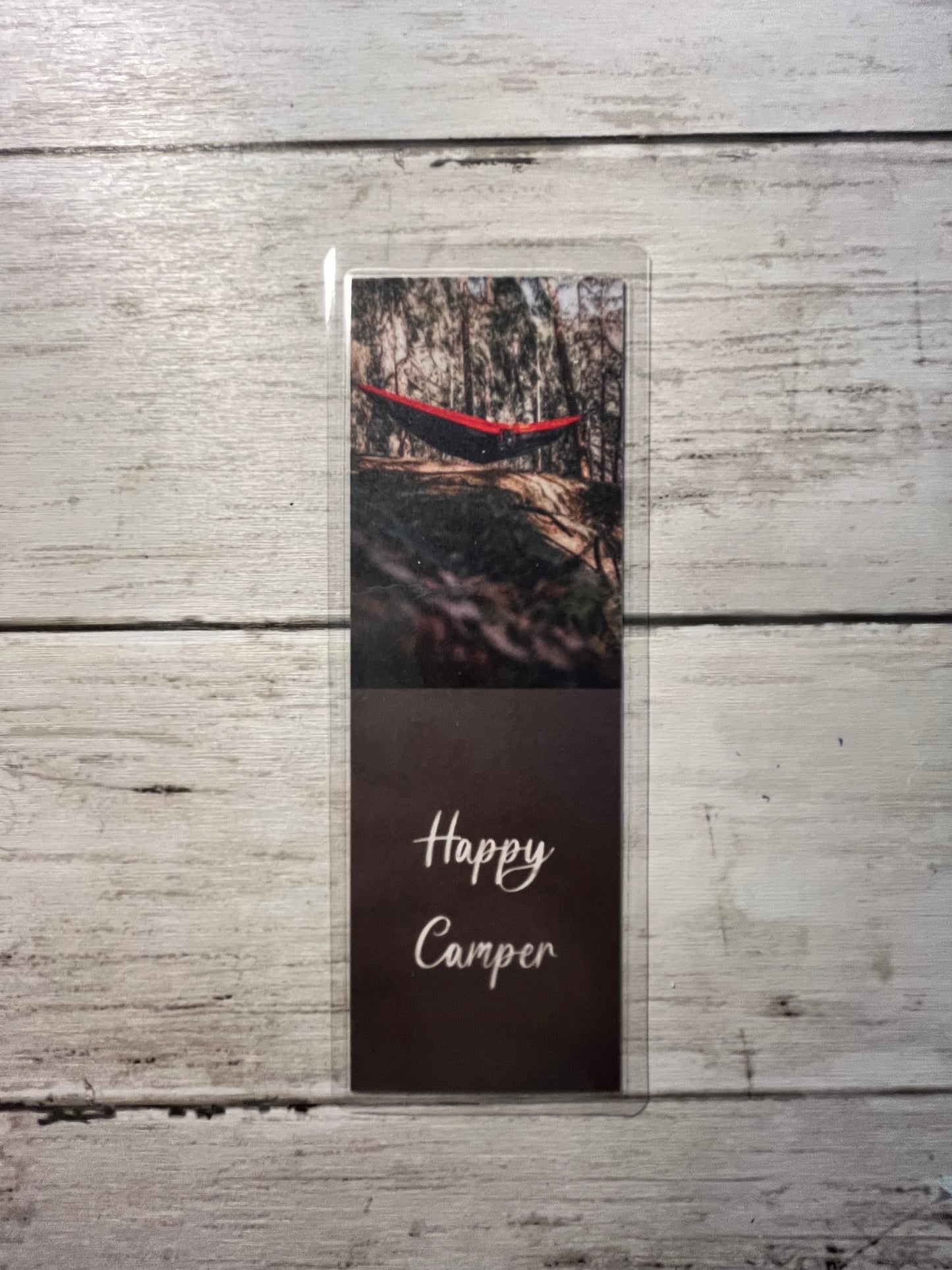 Happy Camper Laminated Bookmarks