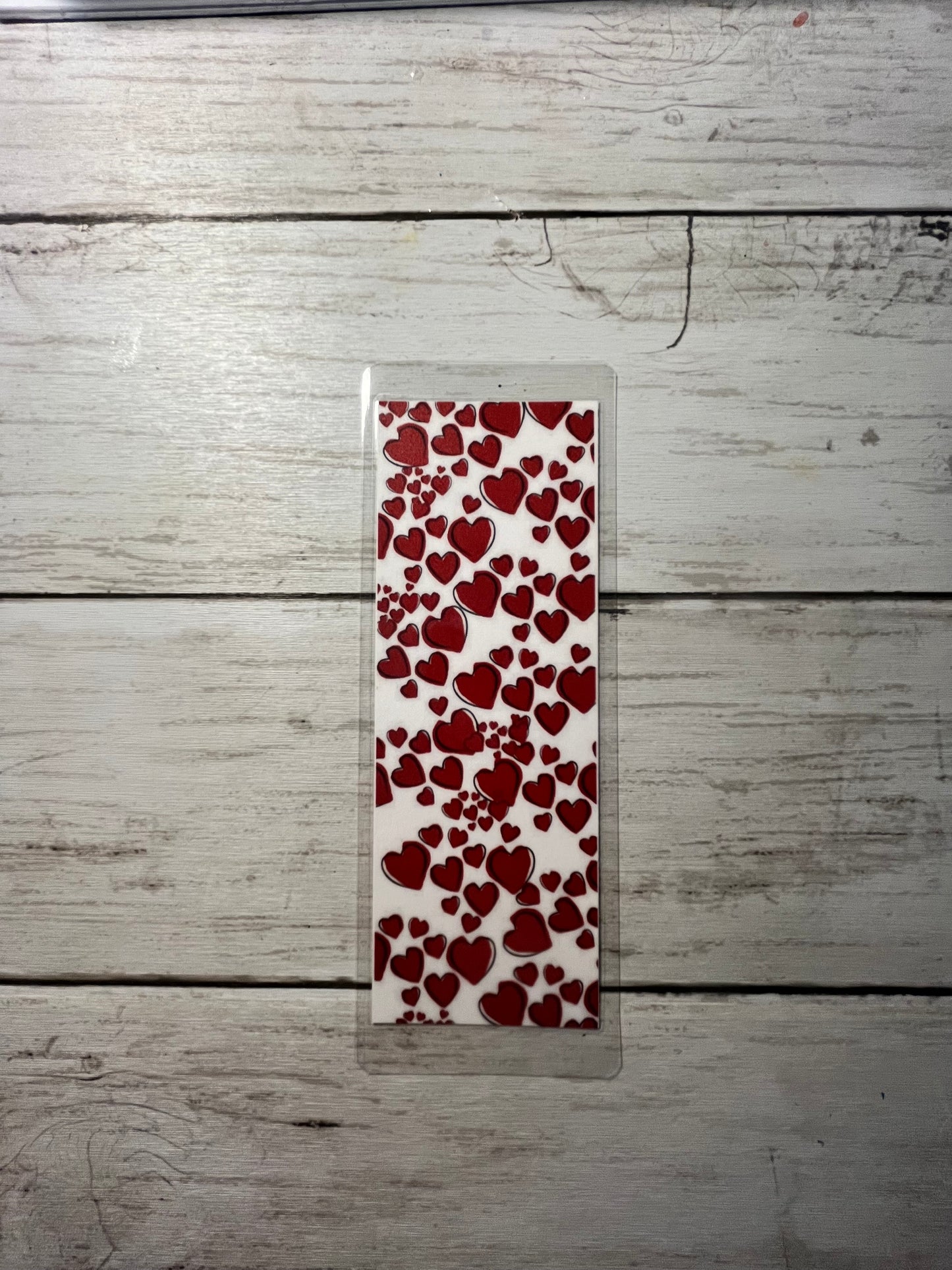 Heart Laminated Bookmark