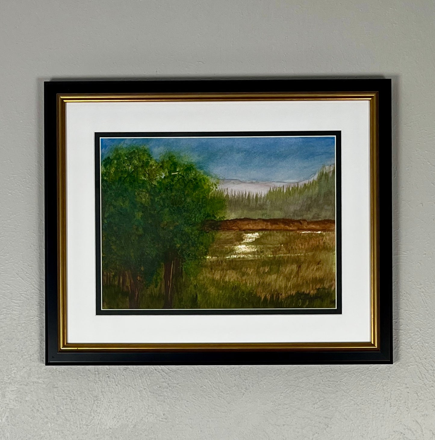 Morning Glow Original Watercolor