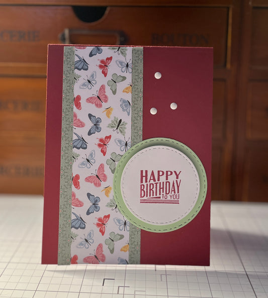 Happy Birthday Card/Handmade
