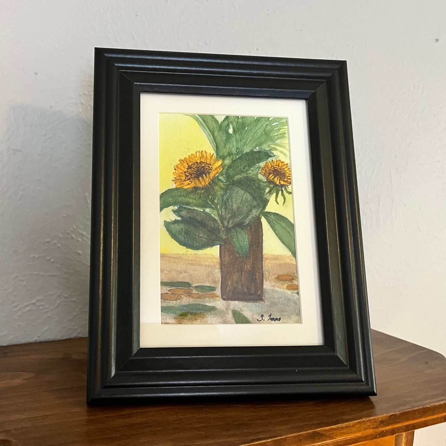 Original Watercolor “Sunflowers”