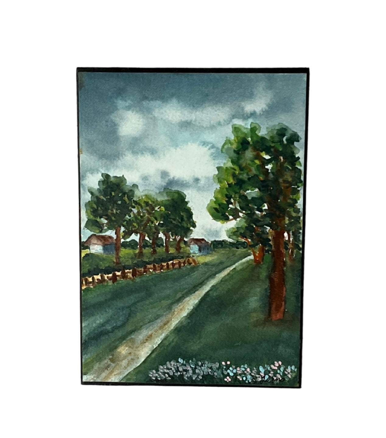 Original Watercolor with Kuretake Watercolor