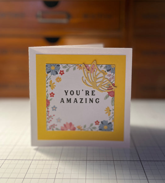 4x4 Note Card