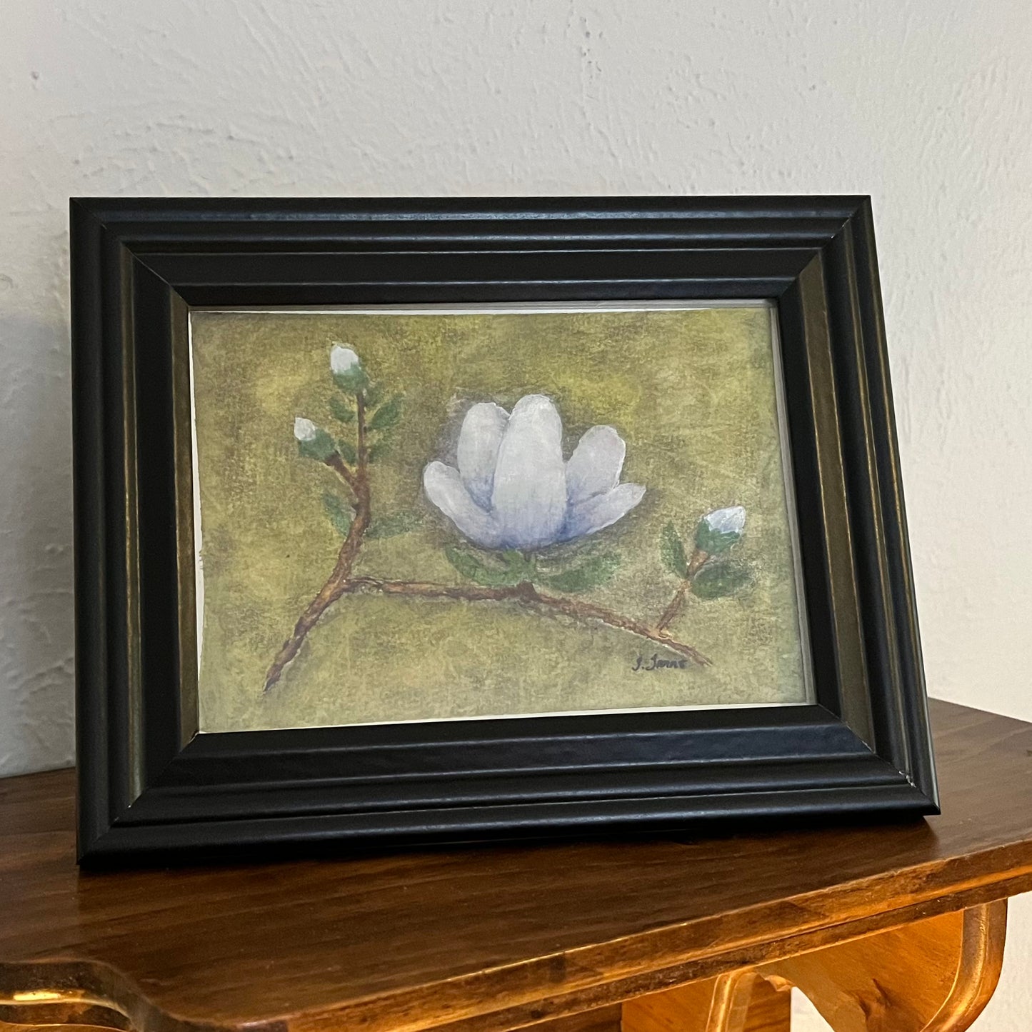 Original Watercolor “Magnolia” Wall Art and Decor