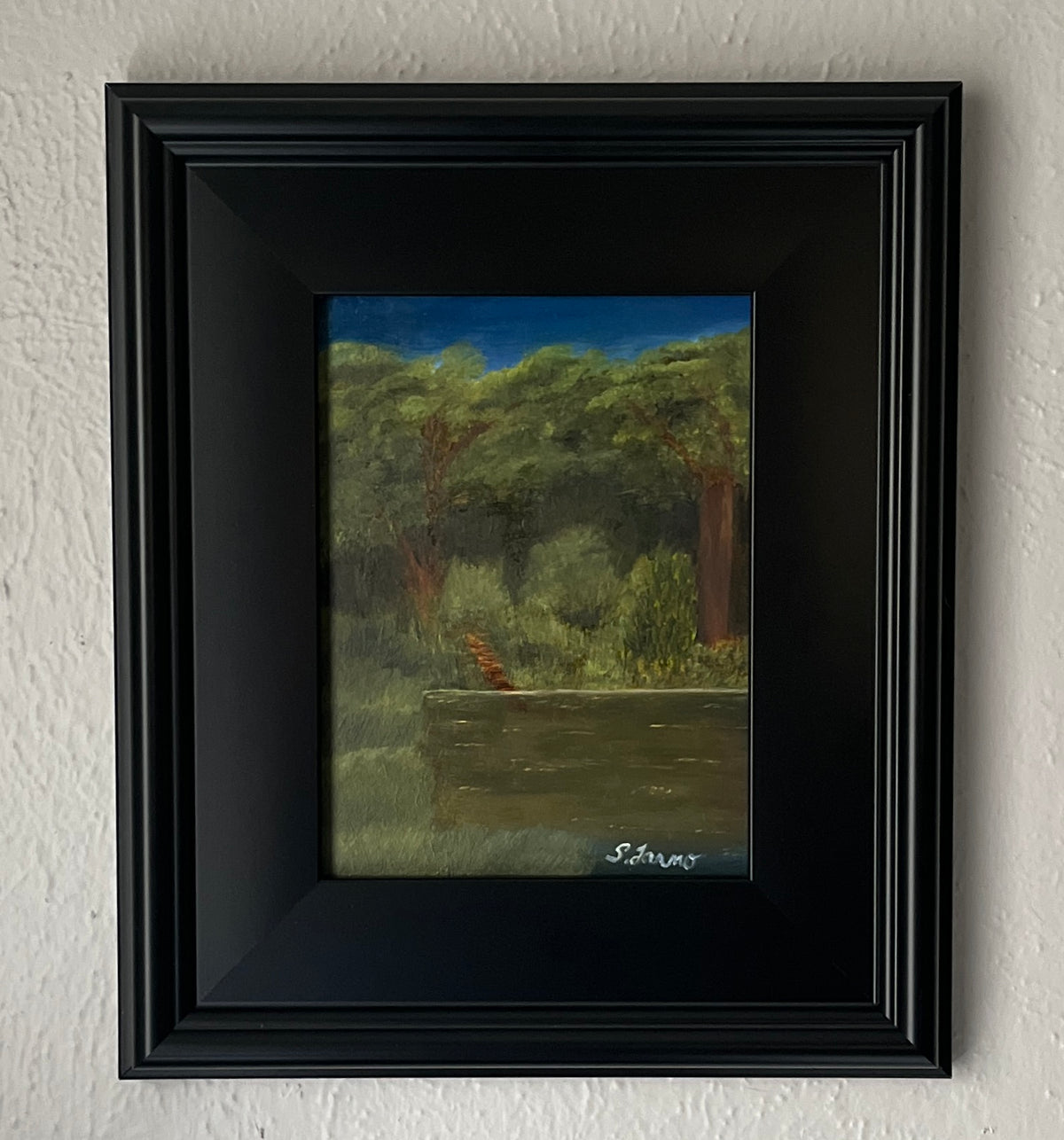 Late September Sun Original Oil Painting