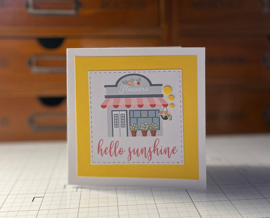 4x4 Note Card