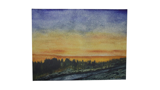 Open Edition Large Canvas Print of Golden Hour Reverie
