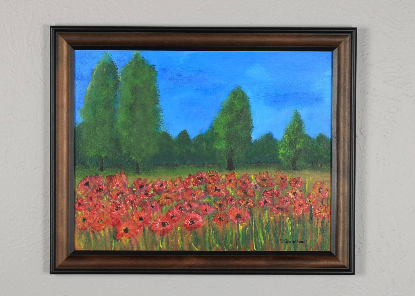 Original Acrylic “Floral Field”