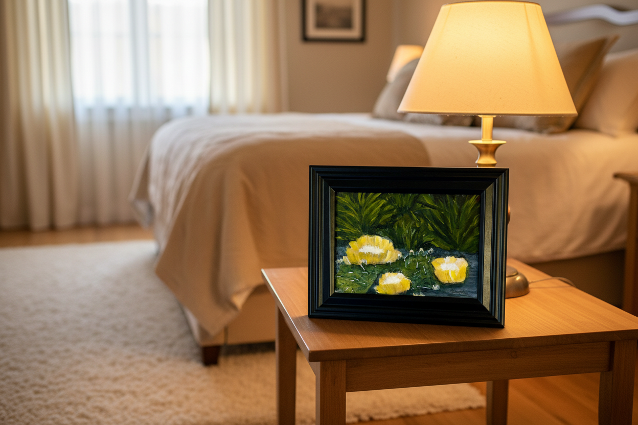 Original Cactus Painting Inspired by Caprock Canyon State Park in Texas